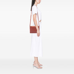 Large Lambskin Trio Crossbody Red - Lab Luxury Resale