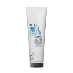 KMS MoistRepair Cleansing Conditioner 275ml bottle with label, designed for moisturizing hair care.