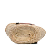 Small Raffia Basket Tote Brown - Lab Luxury Resale