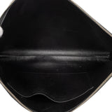 Grained Calfskin Logo Cash Pouch Black - Lab Luxury Resale