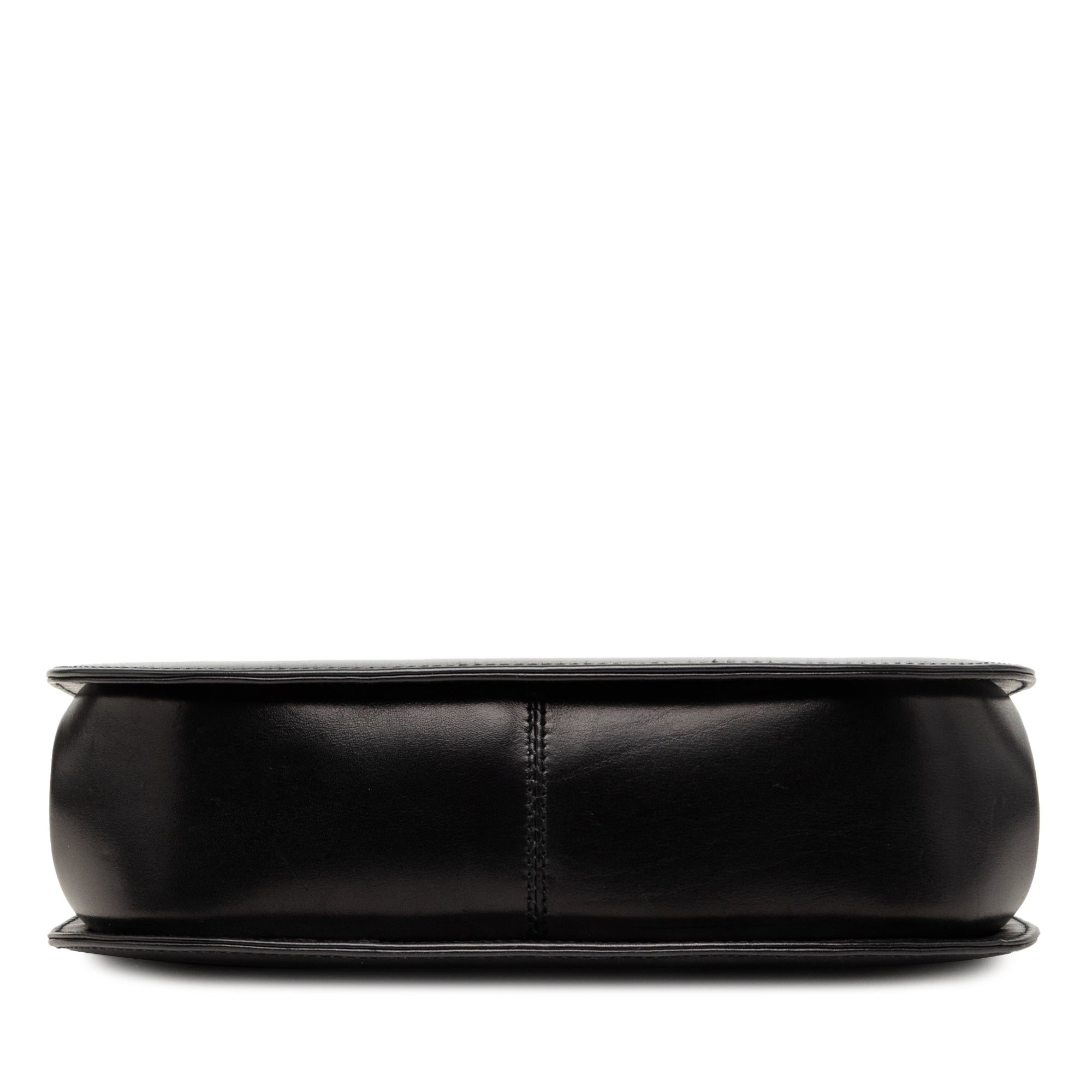 Leather Gancini Top Handle Bag Black - Lab Luxury Resale