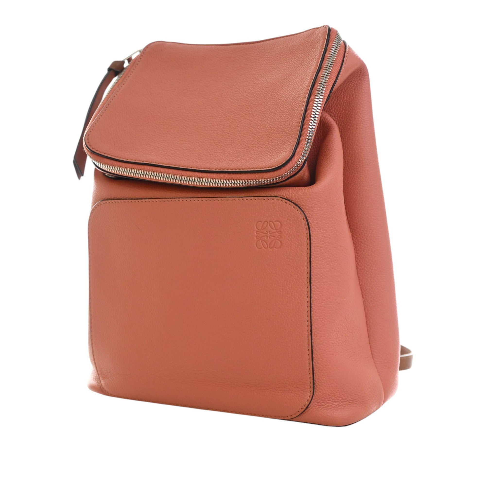 Small Leather Goya Backpack Pink - Lab Luxury Resale