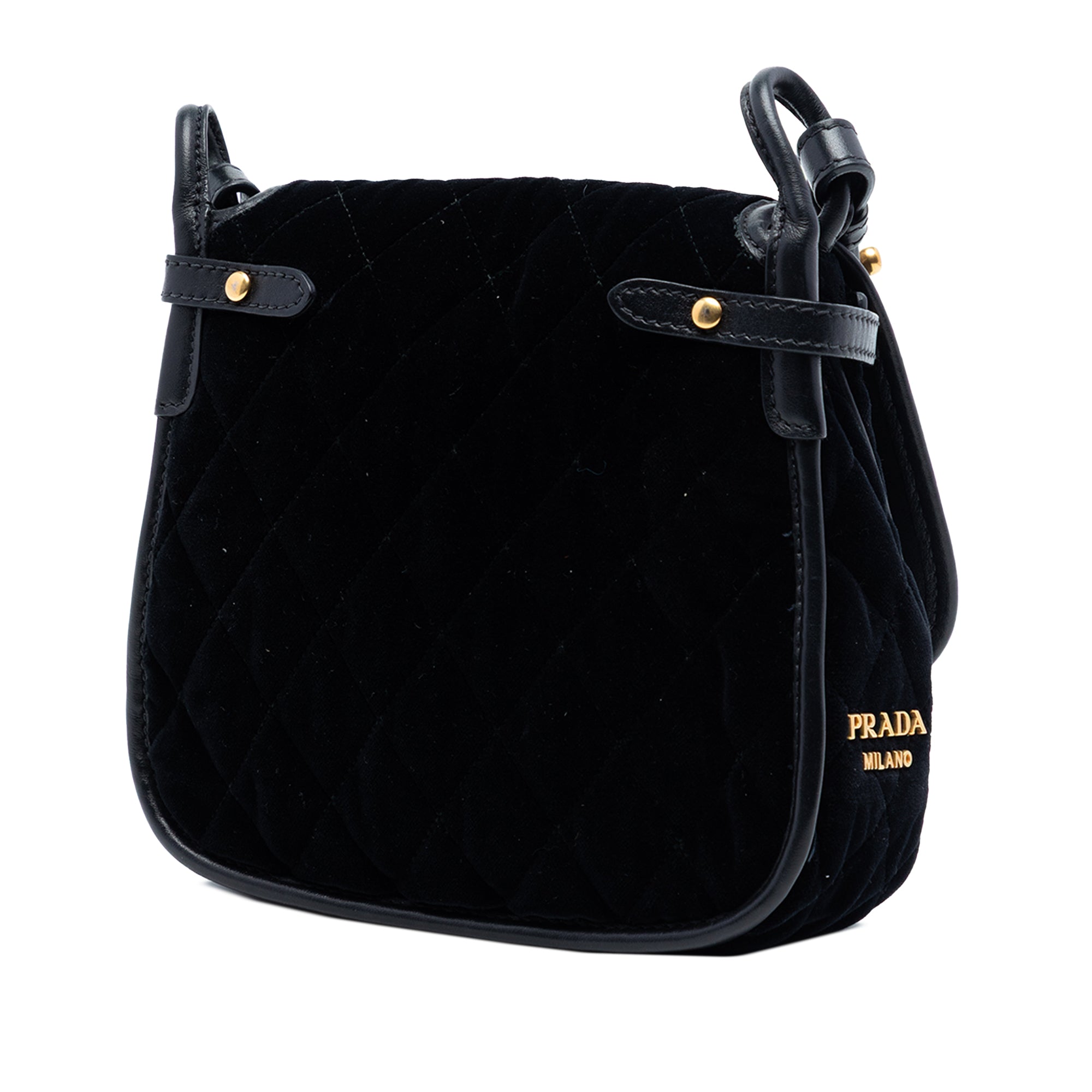 Impuntu Velluto Corsaire Crossbody Black - Lab Luxury Resale