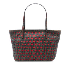 Small Perforated Zucca Spalmati Roll Tote Brown - Lab Luxury Resale