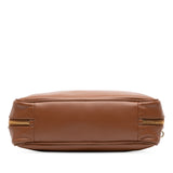 Large Soft Calf Softy Beau Top Handle Bag Brown - Lab Luxury Resale