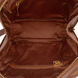 Large Soft Calf Softy Beau Top Handle Bag Brown - Lab Luxury Resale