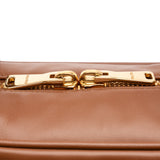 Large Soft Calf Softy Beau Top Handle Bag Brown - Lab Luxury Resale