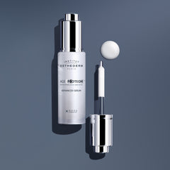 Institut Esthederm AGE PROTEOM™ Advanced Serum 30ml in a sleek bottle, designed for youthful skin enhancement.