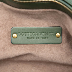 Nappa Intrecciato Crossbody Green - Lab Luxury Resale