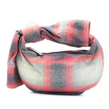 Bottega Veneta Mini Printed Leather Tartan Jodie