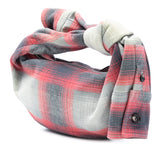 Mini Printed Leather Tartan Jodie Gray - Lab Luxury Resale