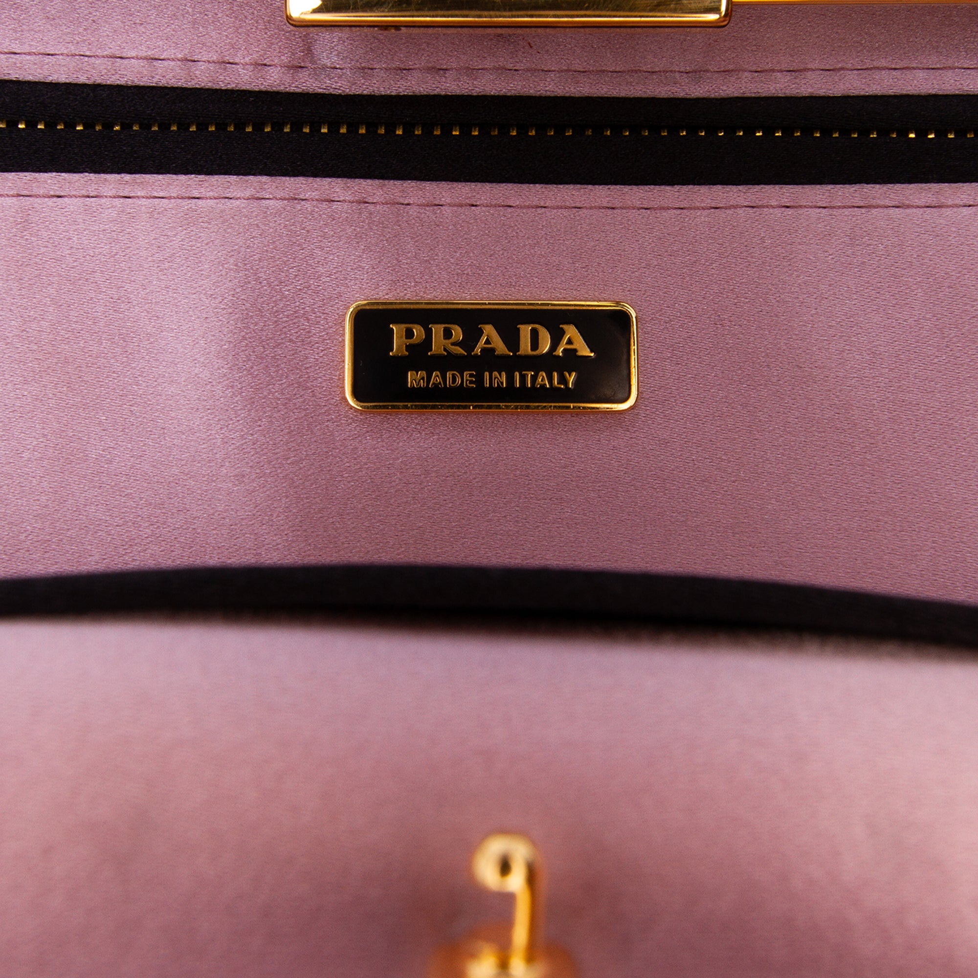 Pleated Satin Frame Clutch Black - Lab Luxury Resale