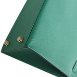 Epsom Kelly II Sellier 25 Green - Lab Luxury Resale