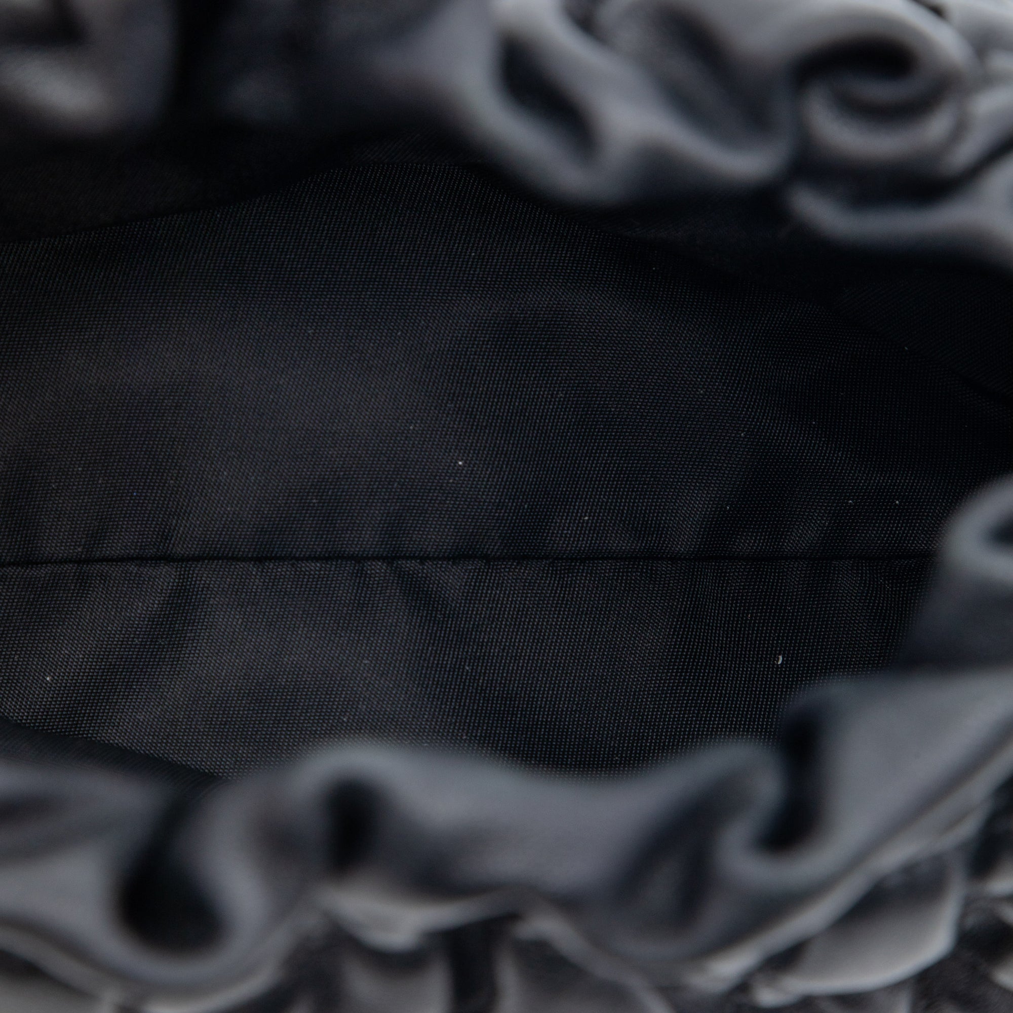Mini Lambskin Cannage Gaufre Delices Bag Black - Lab Luxury Resale