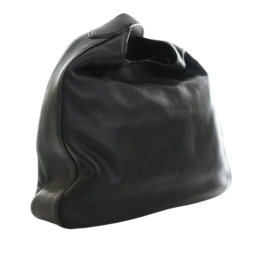 Vitello Corsica Pocket Hobo Black - Lab Luxury Resale