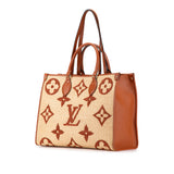 Monogram Giant Raffia OnTheGo MM Brown - Lab Luxury Resale