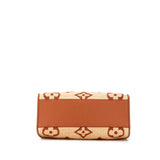 Monogram Giant Raffia OnTheGo MM Brown - Lab Luxury Resale