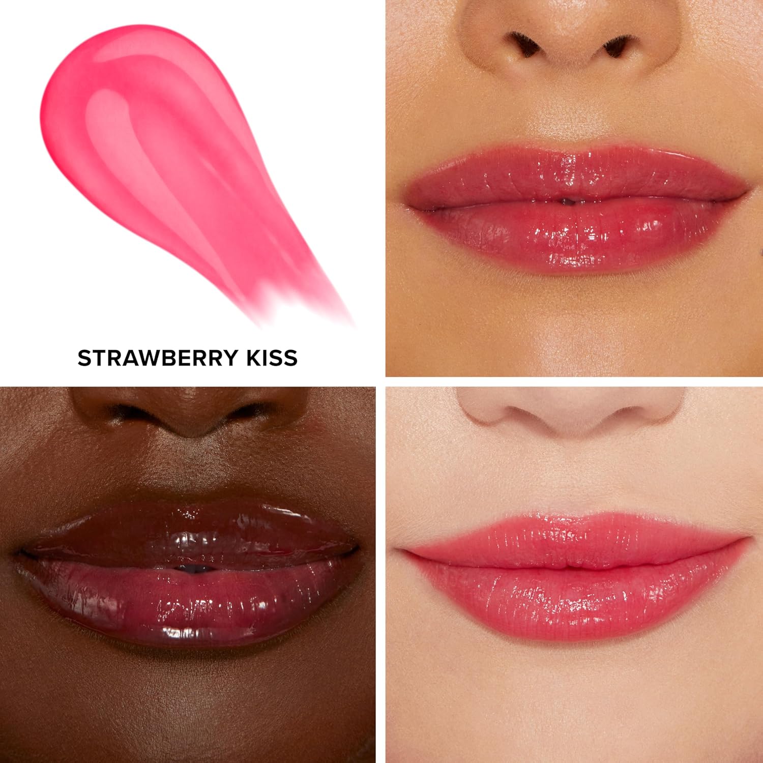 Too Faced Lip Injection Extreme lip plumper in various shades, new in box, showcasing sleek packaging and product details.