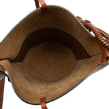 Leather Gate Bucket Bag Brown - Lab Luxury Resale