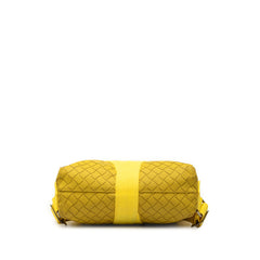 Rubber Intrecciato Buffer Backpack Yellow - Lab Luxury Resale