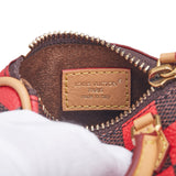 Damier Pop Mini Speedy Bag Charm Red - Lab Luxury Resale