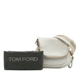 Mini Calfskin Jennifer Crossbody White - Lab Luxury Resale
