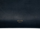 Mini Leather Clasp Crossbody Blue - Lab Luxury Resale