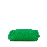 Mini Nappa Intrecciato Loop Camera Bag Green - Lab Luxury Resale