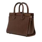 Medium Zipped Edith Satchel Brown - Lab Luxury Resale