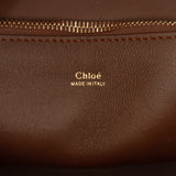 Medium Zipped Edith Satchel Brown - Lab Luxury Resale
