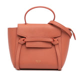 Pico Grained Calfskin Belt Bag Orange - Lab Luxury Resale