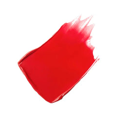 Chanel Rouge Allure Laque lipstick swatch in shade 93, featuring vibrant, glossy color on smooth lips.