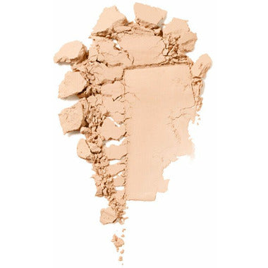 Dr. Hauschka compact powder in shade 00, open case showing pressed powder with a smooth, matte finish.