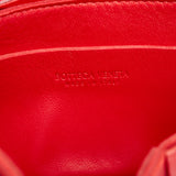 Intrecciato Cassette Belt Bag Red - Lab Luxury Resale