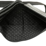 Nylon Double Pocket Belt Bag Black - Lab Luxury Resale