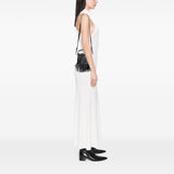 Saint Laurent Small Studded Calfskin Emmanuelle Fringe Bucket Bag Black