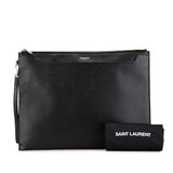 Leather Catherine Tablet Pouch Black - Lab Luxury Resale