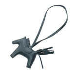 Milo Lambskin Grigri Rodeo Bag Charm PM Green - Lab Luxury Resale