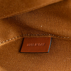 Mini Triomphe Coated Canvas Besace Crossbody Brown - Lab Luxury Resale