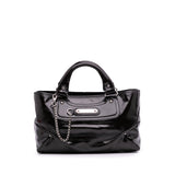 Patent Boogie Handbag Black - Lab Luxury Resale