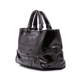 Patent Boogie Handbag Black - Lab Luxury Resale