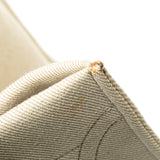 Medium Striped Canvas Phantom Luggage Tote Brown - Lab Luxury Resale