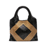 Brass Beaded Handbag Black - Lab Luxury Resale