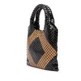 Brass Beaded Handbag Black - Lab Luxury Resale