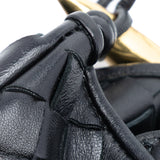 Baby Lambskin Intrecciato Sardine Black - Lab Luxury Resale