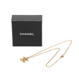 Pre-Owned Chanel CC Gold Plated Pendant Necklace