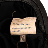 Woven Leather Floral Shoulder Bag Black - Lab Luxury Resale