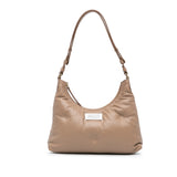 Small Lambskin Glam Slam Hobo Brown - Lab Luxury Resale