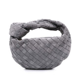 Mini Suede Intrecciato Jodie Gray - Lab Luxury Resale