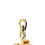 18K Yellow Gold Onyx Bvlgari Clip On Earrings Gold - Lab Luxury Resale